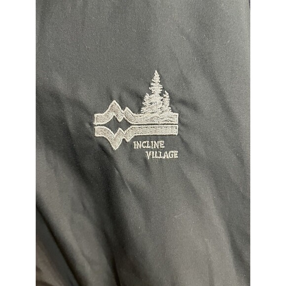 Tehama Jacket Mens L/G Black Gray Pepple Beach Golf Links Coat windbreaker - Picture 5 of 7